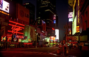 NYC Manhattan night photo