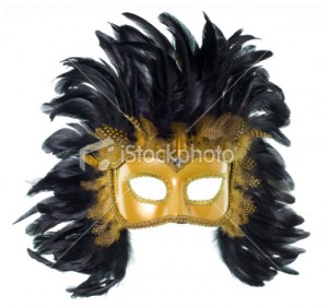 photo of Mardi Gras Showgirl mask