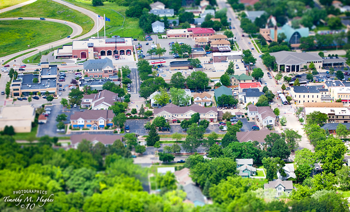 aerial photograph of Middleton Wisconsin.