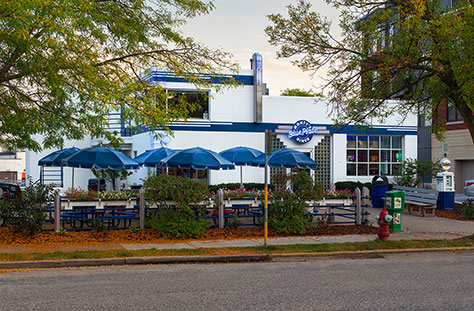 A photo of Monty's Blue Plate Diner on Atwood Ave. 