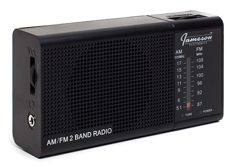 Product photo for amazon.com of a radio