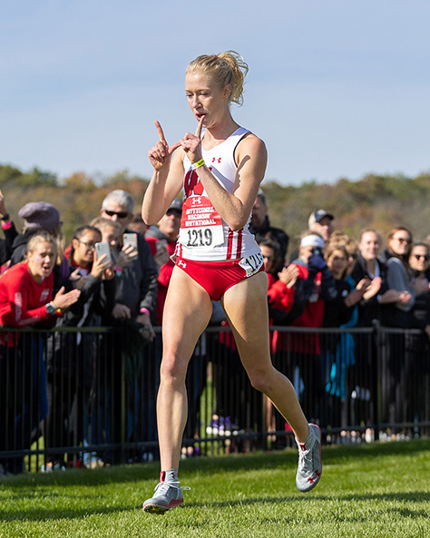 Wisconsin cross country runner Alicia Monson