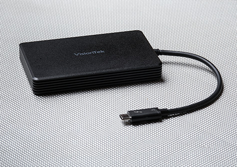 VisionTek 512GB Thunderbolt 3 External NVMe SSD