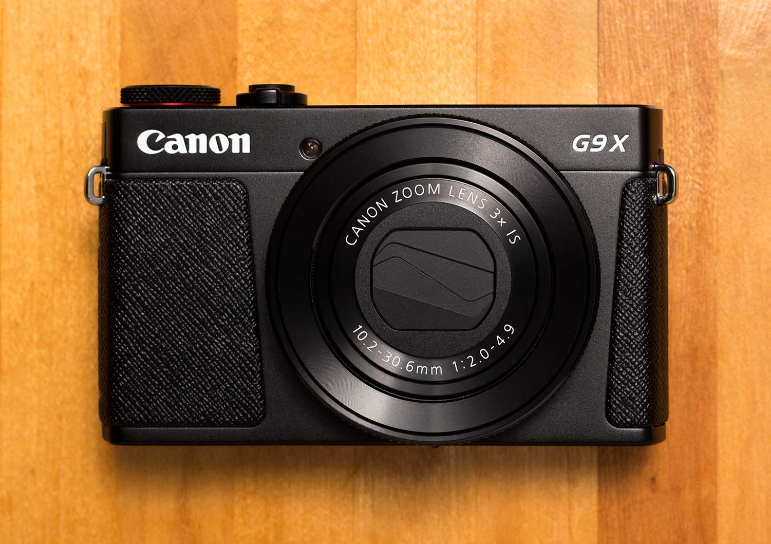 Front view Canon Powershot G9X Mark II
