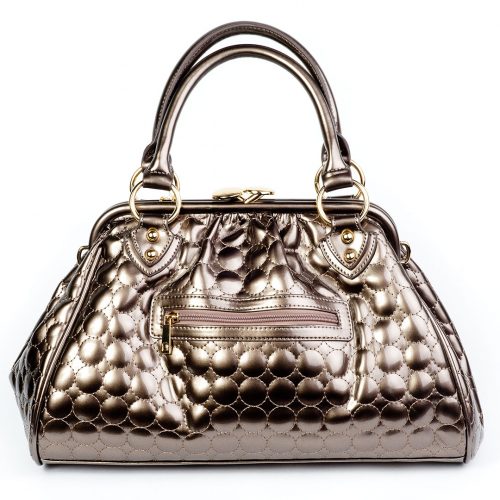 Gold handbag