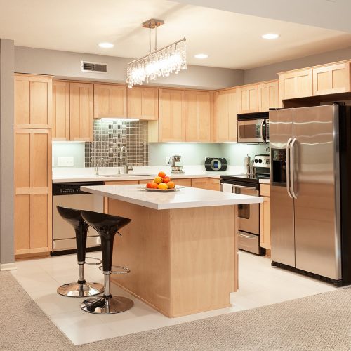 Kitchen home interior architecture photo