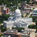 Aerial photo of Wisconsin Capital
