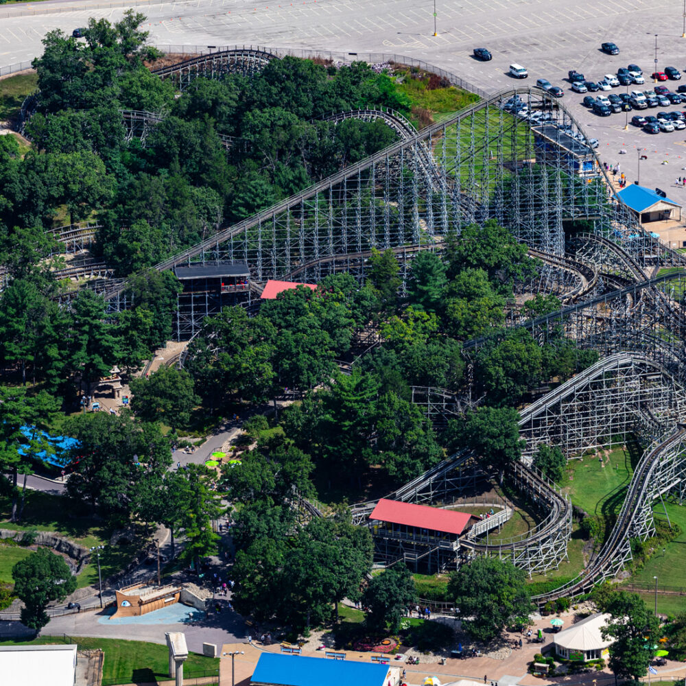 Roller Coaster in the Dells