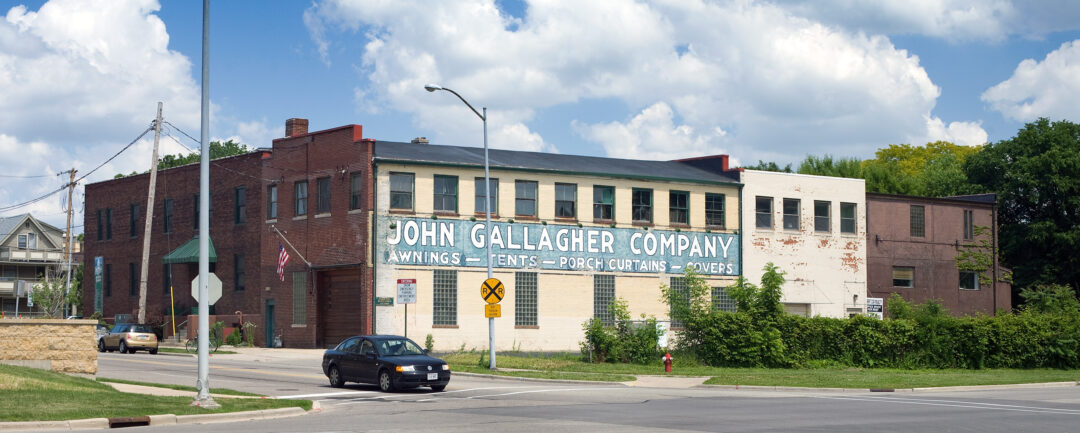 John Gallagher Tent & Awning sign